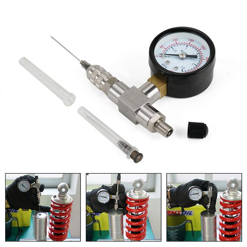NICECNC 350PSI Shock Nitrogen Needle Fill Tool Compatible with Yamaha YZX,RZR's, Arctic Cat,Ohlins,Raptor truck shocks,Fox UTV,snowmobile shocks - Image 3